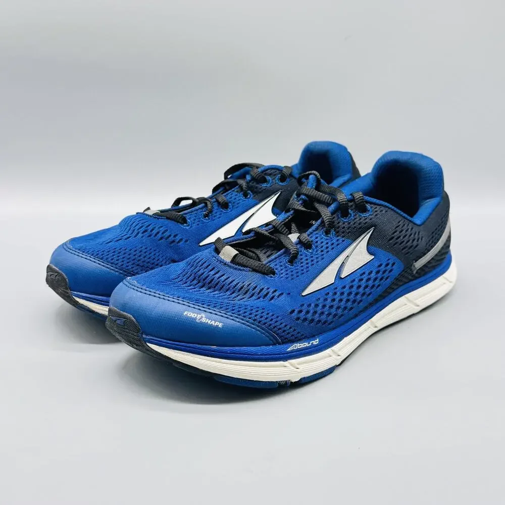 Altra Shoes Mens 9.5 Blue Zero Drop Instinct 4 Trail Running Athletic Sneakers